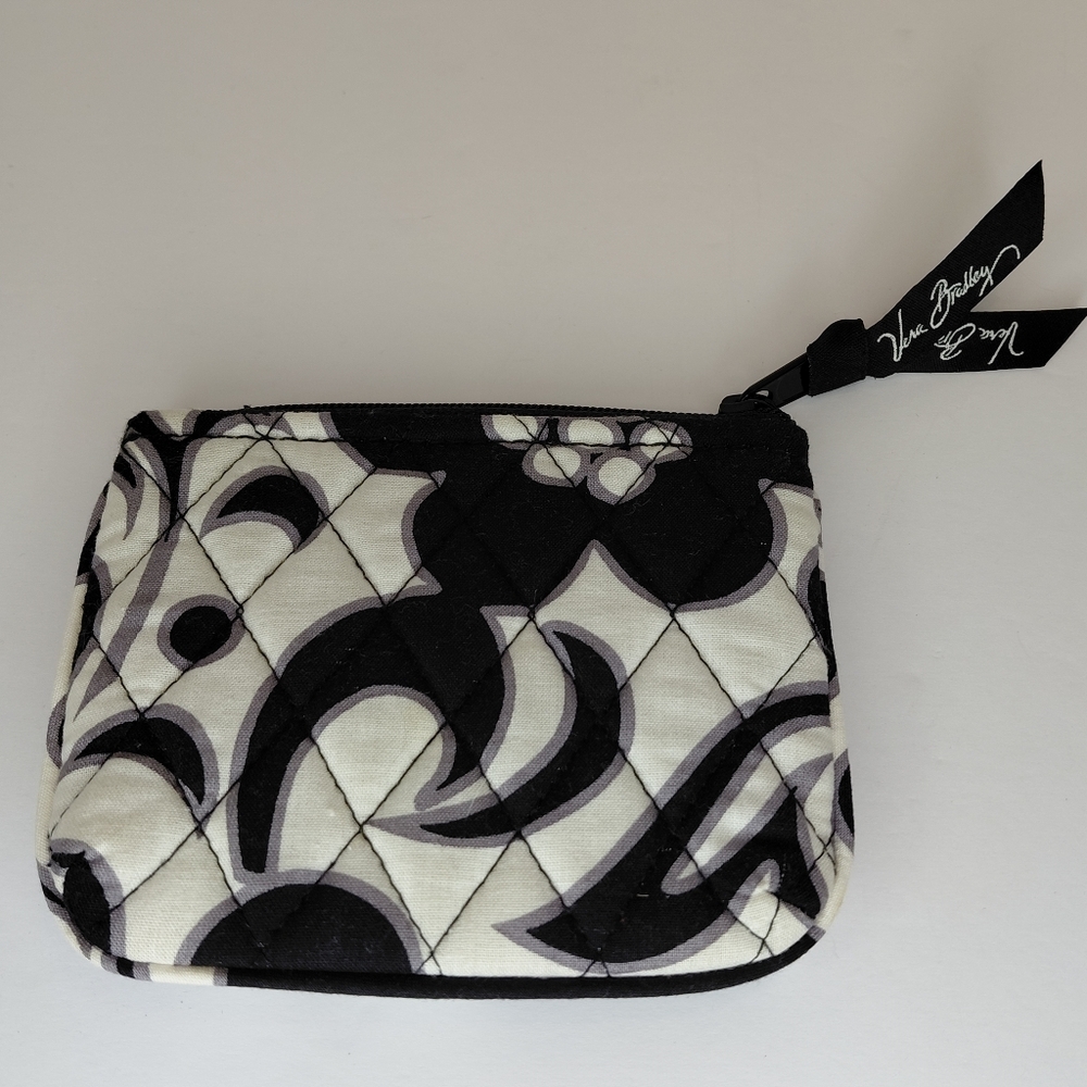Vera Bradley Night & Day quilted coin purse.
